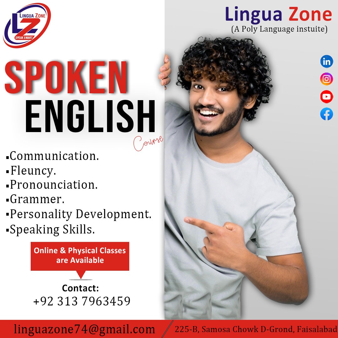 Spoken English course Lingua Zone